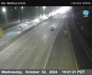 (C094) NB 805 : 47th Street (on ramp)