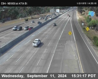 (C094) NB 805 : 47th Street (on ramp)