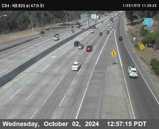 (C094) NB 805 : 47th Street (on ramp)