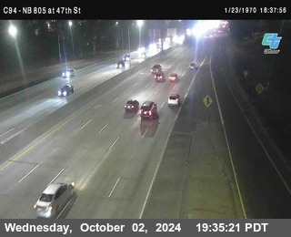 (C094) NB 805 : 47th Street (on ramp)