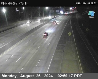 (C094) NB 805 : 47th Street (on ramp)