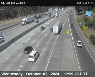 (C094) NB 805 : 47th Street (on ramp)