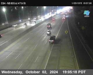 (C094) NB 805 : 47th Street (on ramp)