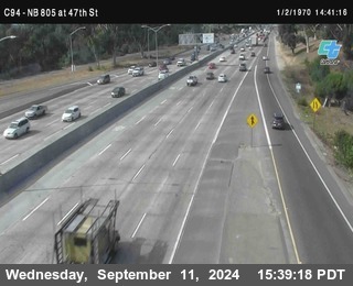 (C094) NB 805 : 47th Street (on ramp)