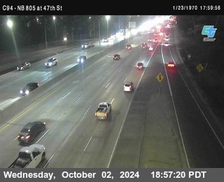 (C094) NB 805 : 47th Street (on ramp)