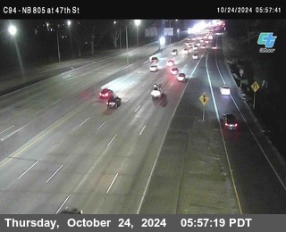 (C094) NB 805 : 47th Street (on ramp)