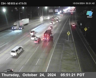 (C094) NB 805 : 47th Street (on ramp)