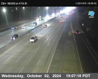 (C094) NB 805 : 47th Street (on ramp)