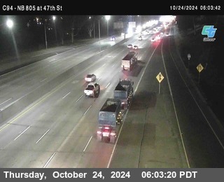 (C094) NB 805 : 47th Street (on ramp)