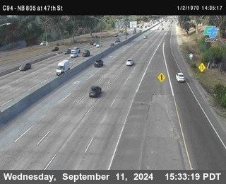 (C094) NB 805 : 47th Street (on ramp)