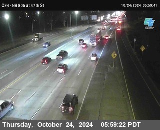 (C094) NB 805 : 47th Street (on ramp)