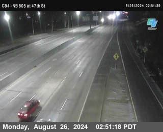 (C094) NB 805 : 47th Street (on ramp)