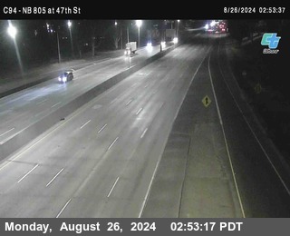 (C094) NB 805 : 47th Street (on ramp)