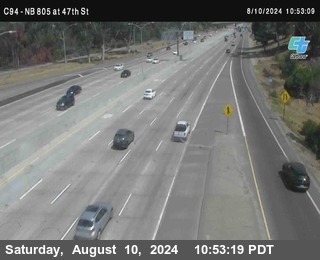 (C094) NB 805 : 47th Street (on ramp)