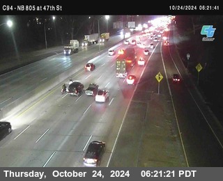 (C094) NB 805 : 47th Street (on ramp)