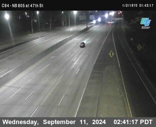 (C094) NB 805 : 47th Street (on ramp)