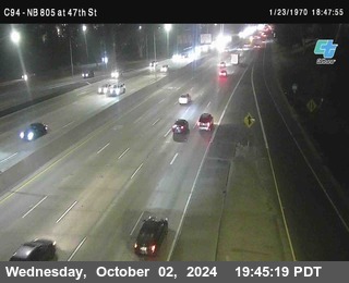 (C094) NB 805 : 47th Street (on ramp)