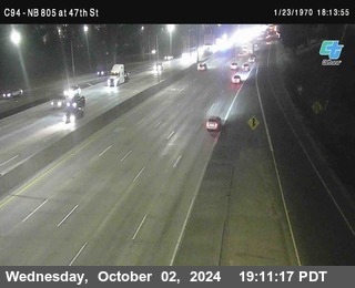 (C094) NB 805 : 47th Street (on ramp)