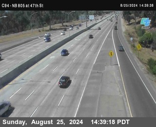 (C094) NB 805 : 47th Street (on ramp)