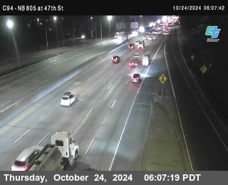 (C094) NB 805 : 47th Street (on ramp)