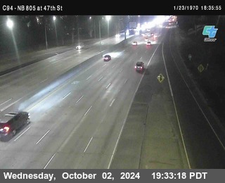 (C094) NB 805 : 47th Street (on ramp)