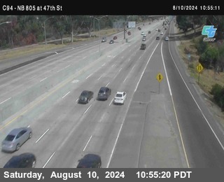 (C094) NB 805 : 47th Street (on ramp)