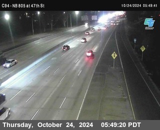 (C094) NB 805 : 47th Street (on ramp)