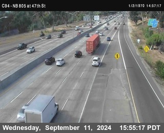 (C094) NB 805 : 47th Street (on ramp)