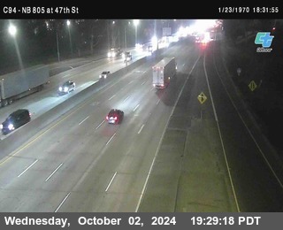 (C094) NB 805 : 47th Street (on ramp)