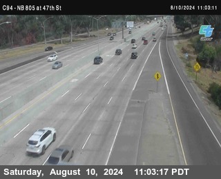 (C094) NB 805 : 47th Street (on ramp)