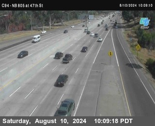 (C094) NB 805 : 47th Street (on ramp)