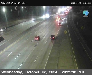 (C094) NB 805 : 47th Street (on ramp)