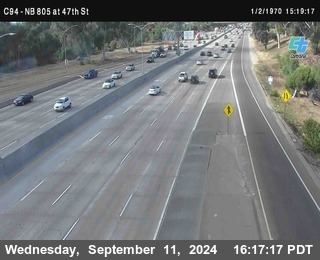 (C094) NB 805 : 47th Street (on ramp)