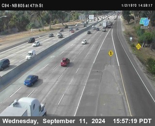 (C094) NB 805 : 47th Street (on ramp)