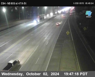 (C094) NB 805 : 47th Street (on ramp)