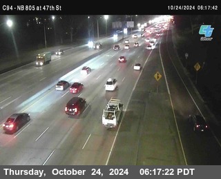 (C094) NB 805 : 47th Street (on ramp)