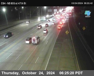 (C094) NB 805 : 47th Street (on ramp)