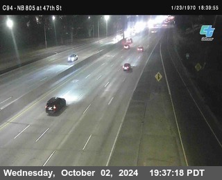 (C094) NB 805 : 47th Street (on ramp)