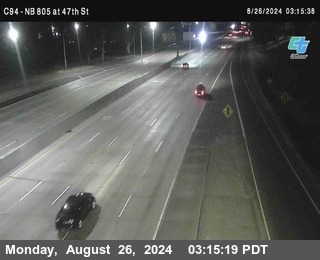 (C094) NB 805 : 47th Street (on ramp)