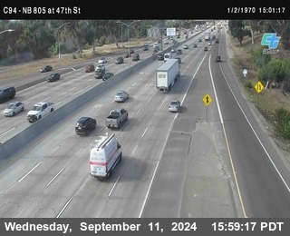 (C094) NB 805 : 47th Street (on ramp)