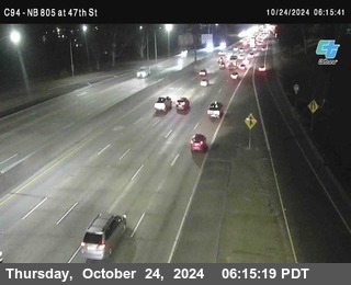 (C094) NB 805 : 47th Street (on ramp)