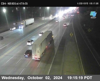 (C094) NB 805 : 47th Street (on ramp)