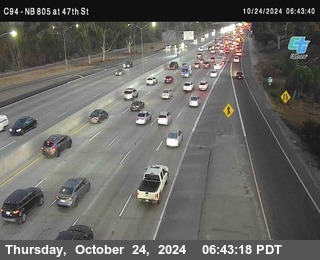 (C094) NB 805 : 47th Street (on ramp)