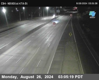 (C094) NB 805 : 47th Street (on ramp)