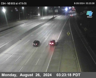 (C094) NB 805 : 47th Street (on ramp)