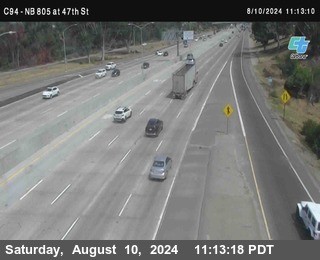 (C094) NB 805 : 47th Street (on ramp)