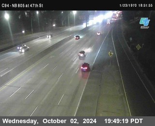 (C094) NB 805 : 47th Street (on ramp)