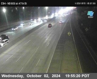 (C094) NB 805 : 47th Street (on ramp)