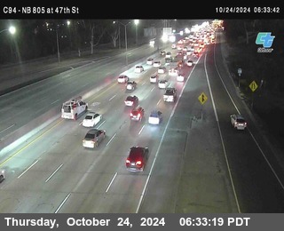 (C094) NB 805 : 47th Street (on ramp)