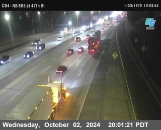 (C094) NB 805 : 47th Street (on ramp)